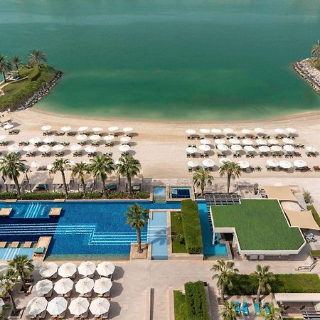 Fairmont Bab Al Bahr Hotel Abu Dhabi Bagian luar foto Aerial view of the beach at The Oberoi, Dubai